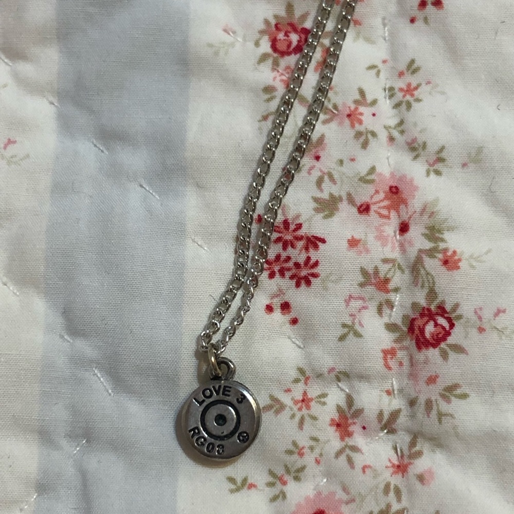 Urban Outfitters Recycled Bullet Necklace - Picture 3 of 4